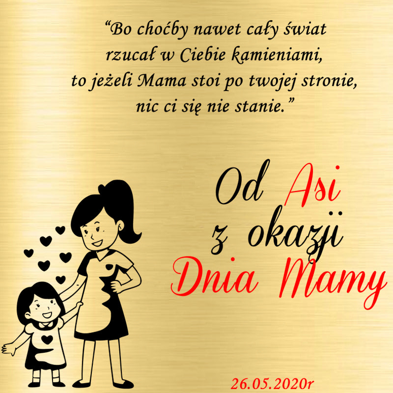 Pudełko z grawerem - Dla mamy