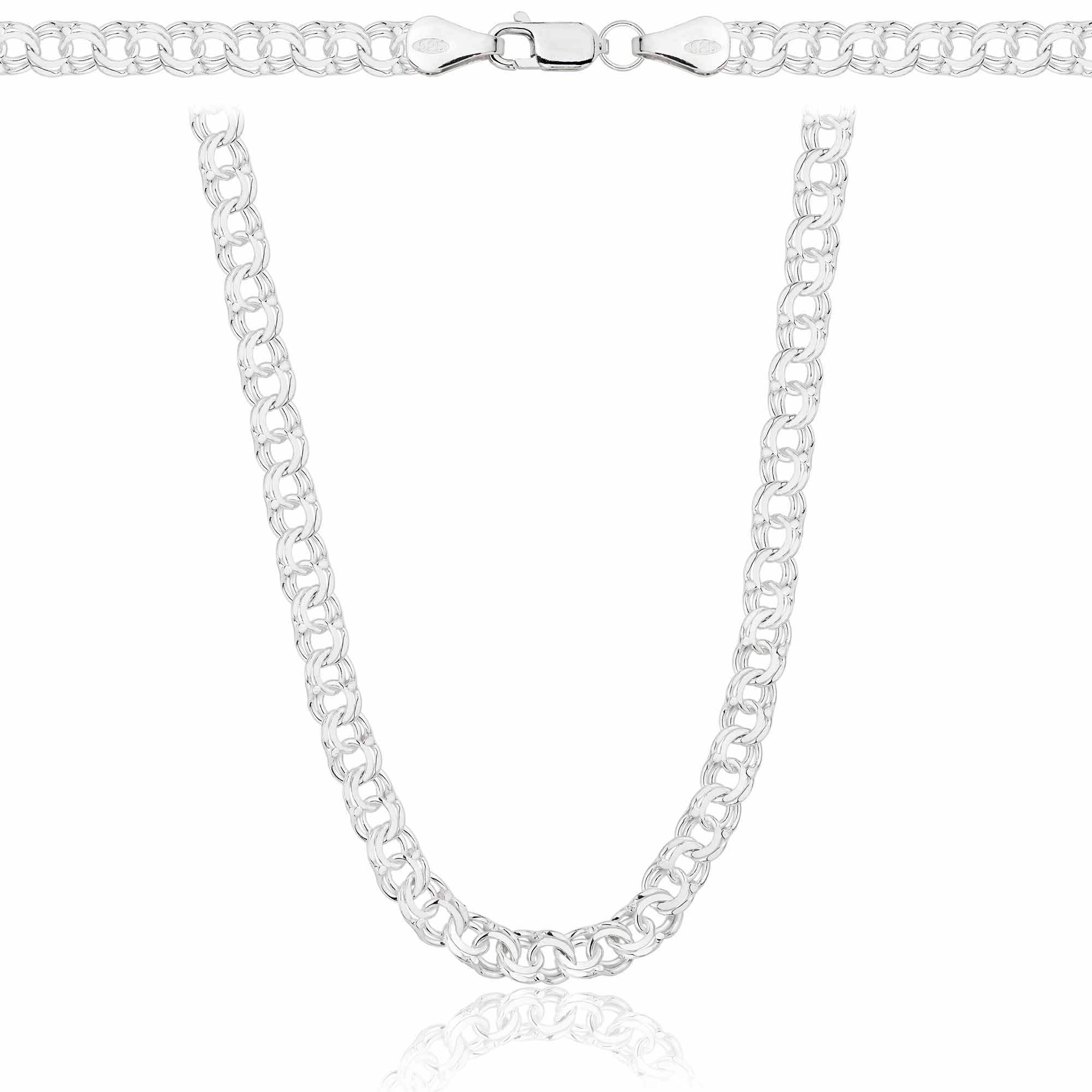 Łańcuszek srebrny galibardi 4,5 mm pr. 925