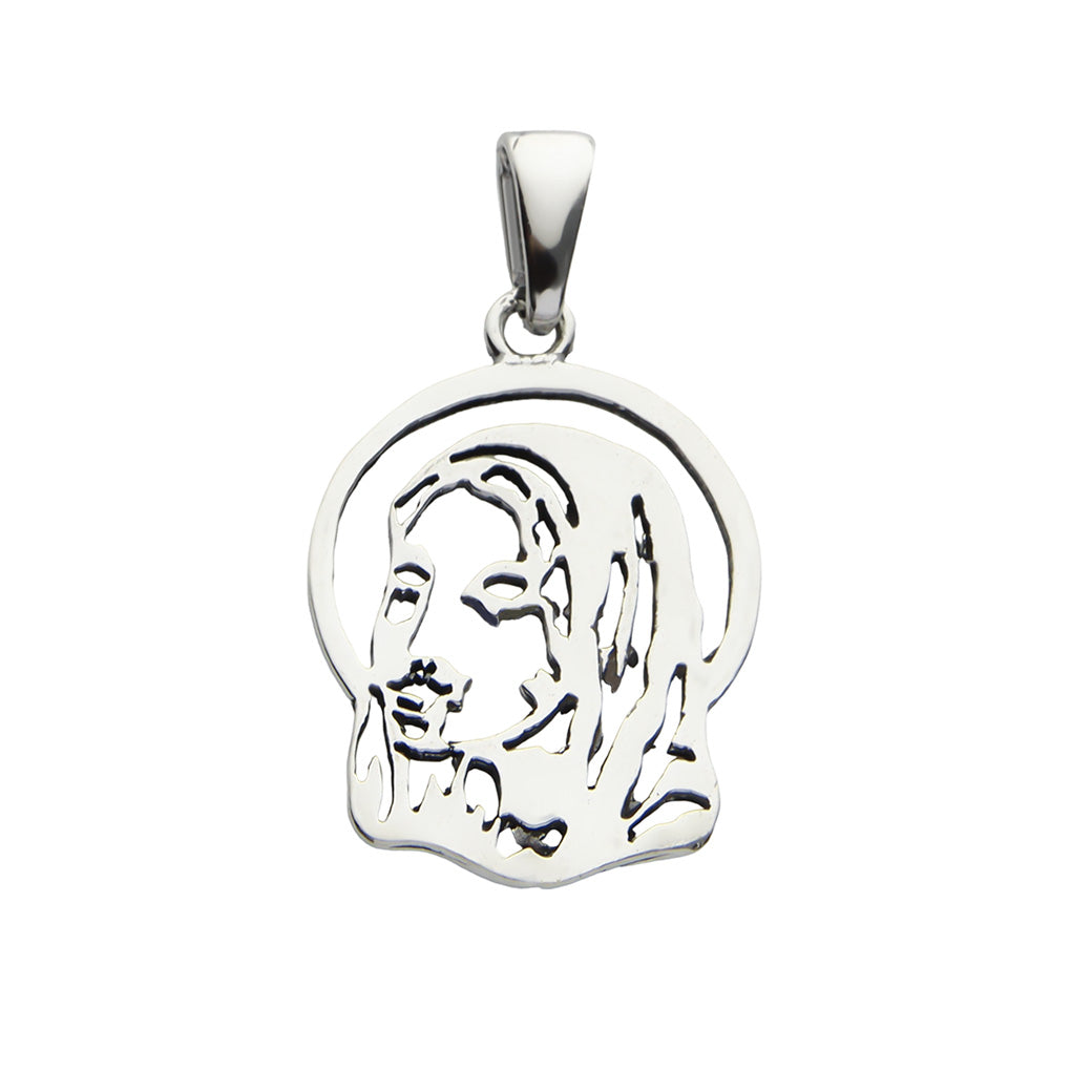 Wisiorek/medalik ażurowy Matka Boska