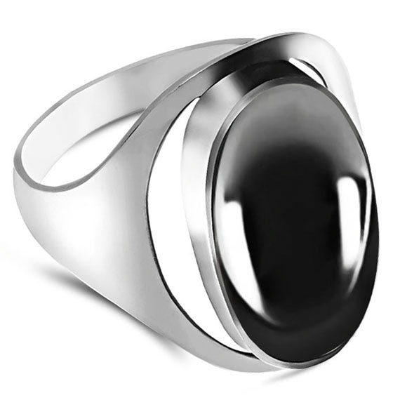 Pierścionek z krzemem 20x11mm