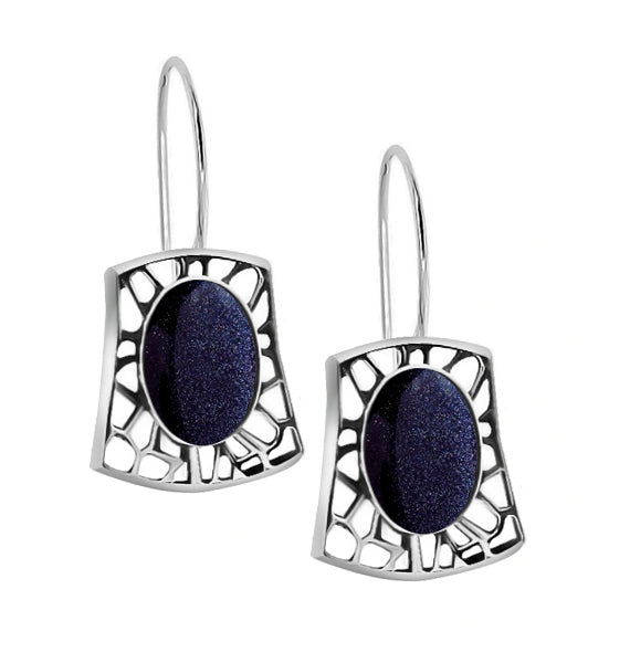 Retro kolczyki z nocą kairu