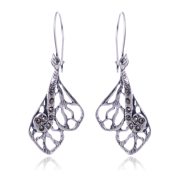 Kolczyki z markazytami