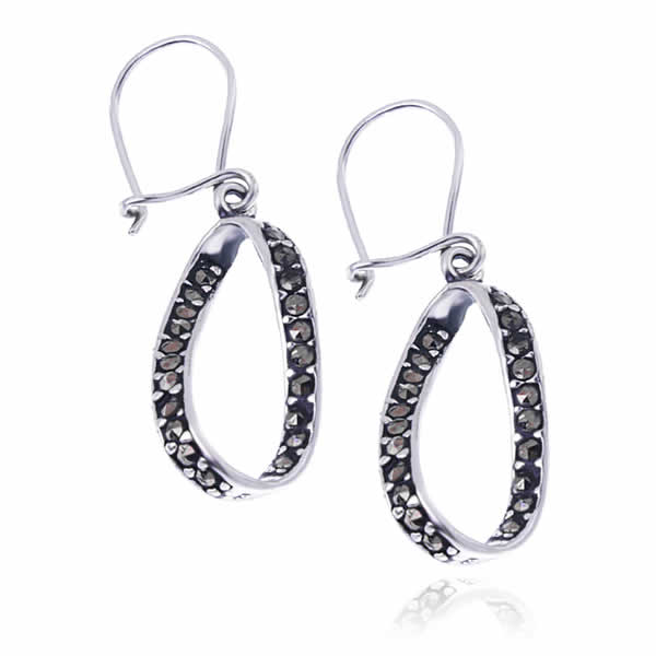 Kolczyki z markazytami