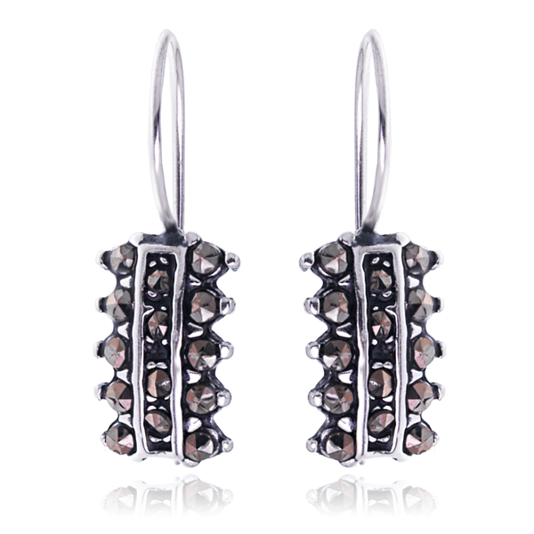 Kolczyki z markazytami