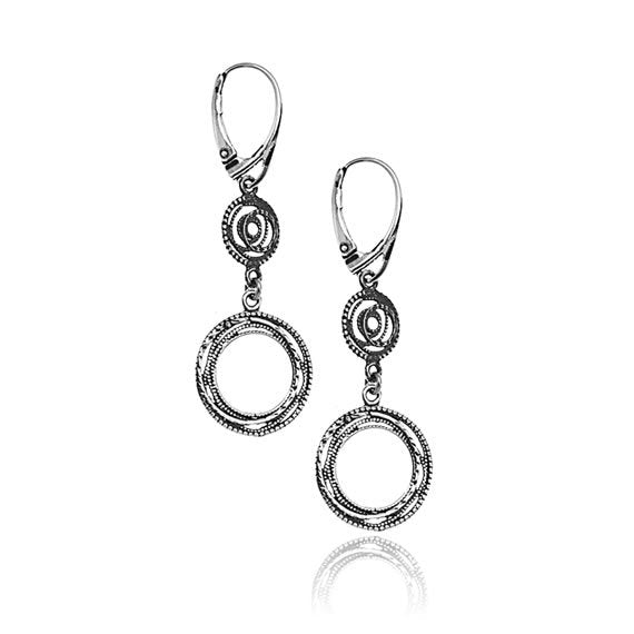 Boho wiszące kółka