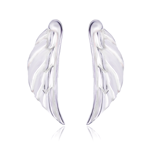 Kolczyki-nausznice skrzydła