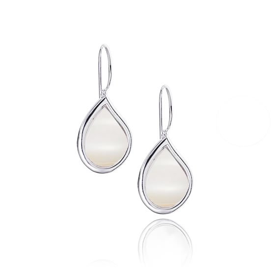 Kolczyki z masą perłową