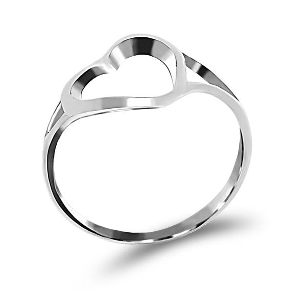 Pierścionek z sercem