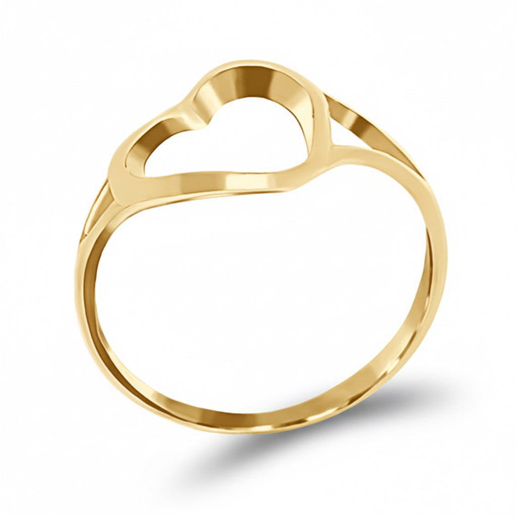 Pierścionek z sercem