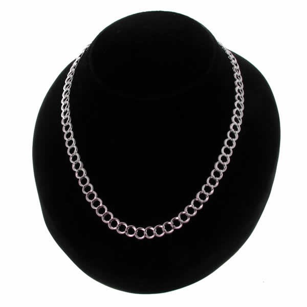 Naszyjnik kółka 45cm