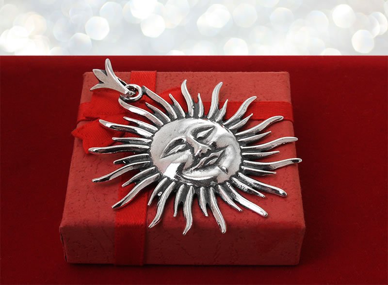 Wisior słońce talizman