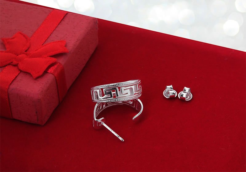 Kolczyki w stylu greckim