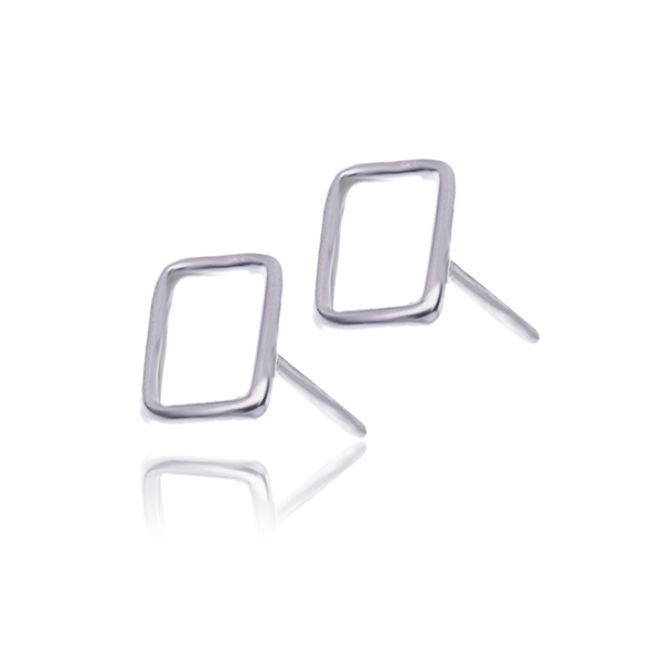 Kolczyki prostokąty