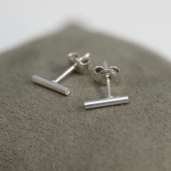 Kolczyki rurki patyczki