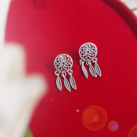 Kolczyki z łapaczami snów