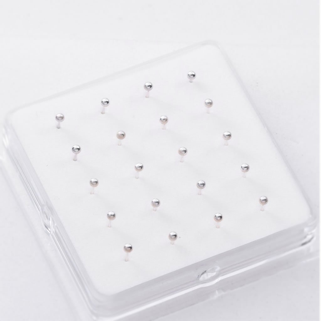 Kolczyk do nosa kuleczka