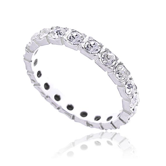 Pierścionek z 20 kamieniami