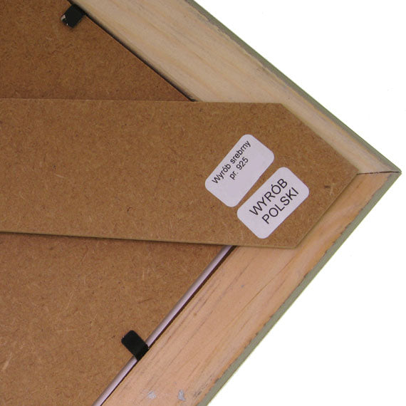 Obrazek srebrny Pamiątka I Komunii Świętej