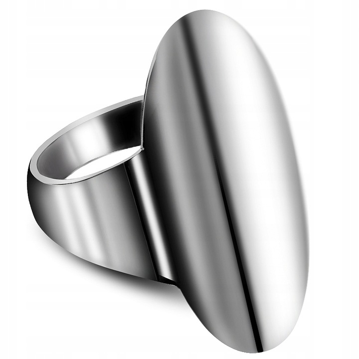 Długi gładki pierścionek