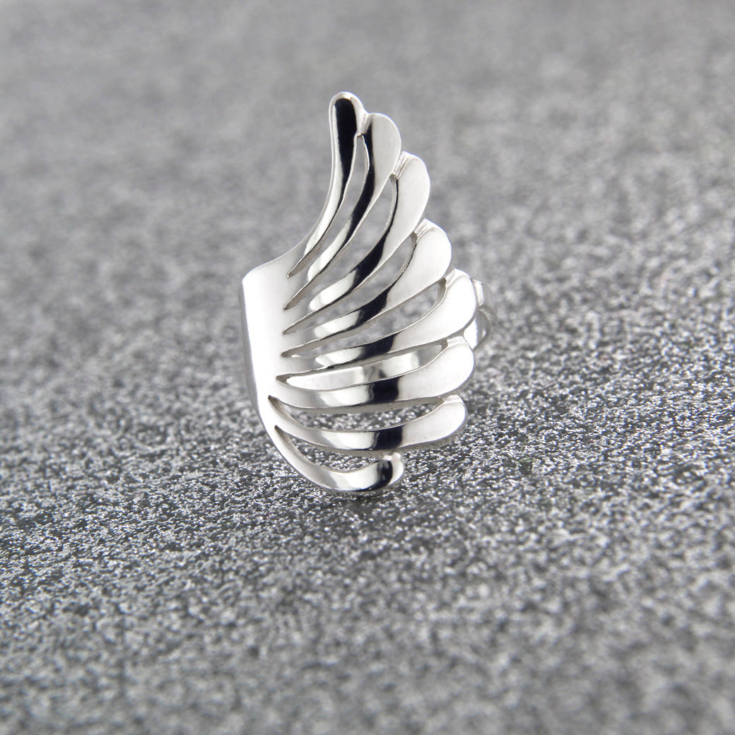 Pierścionek skrzydło