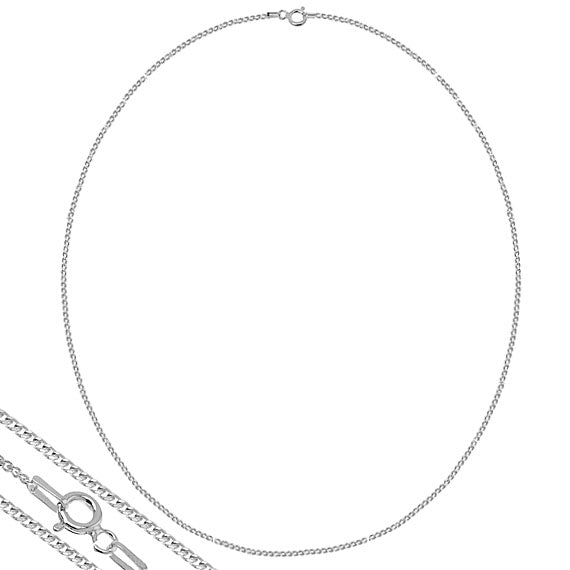 Łańcuszek pancerka 1mm 42cm