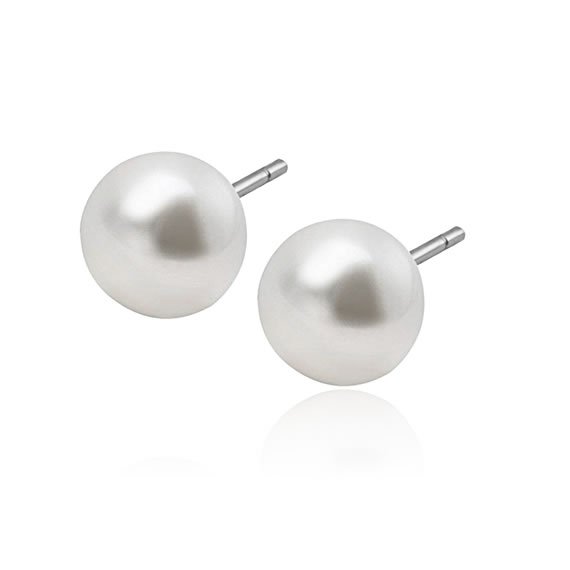 Kolczyki perełki 10mm