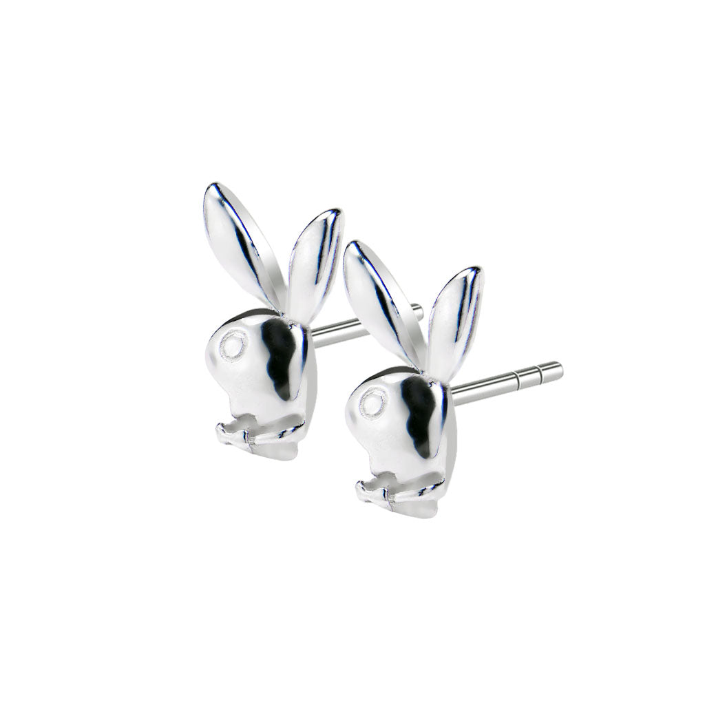 Kolczyki króliczek Playboya
