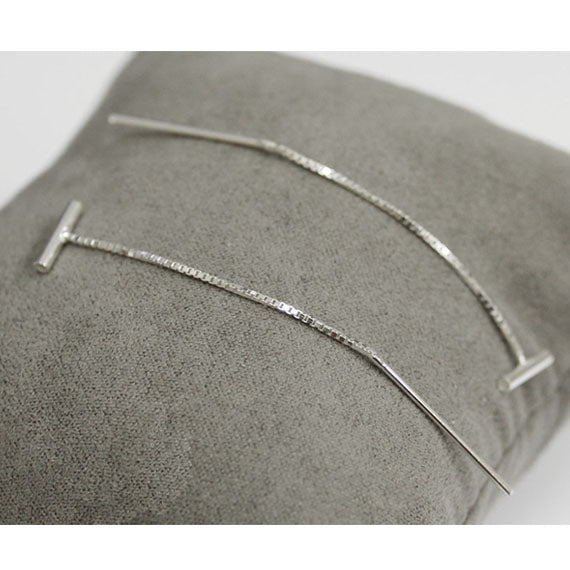 Przekładane przeciągane kolczyki rurki