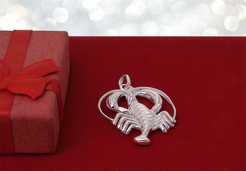 Wisiorek znak zodiaku - rak