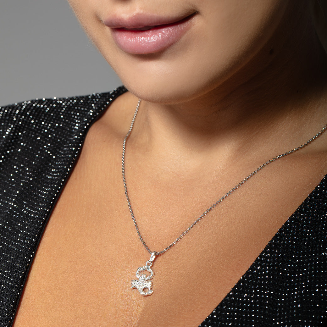 Wisiorek znak zodiaku - skorpion