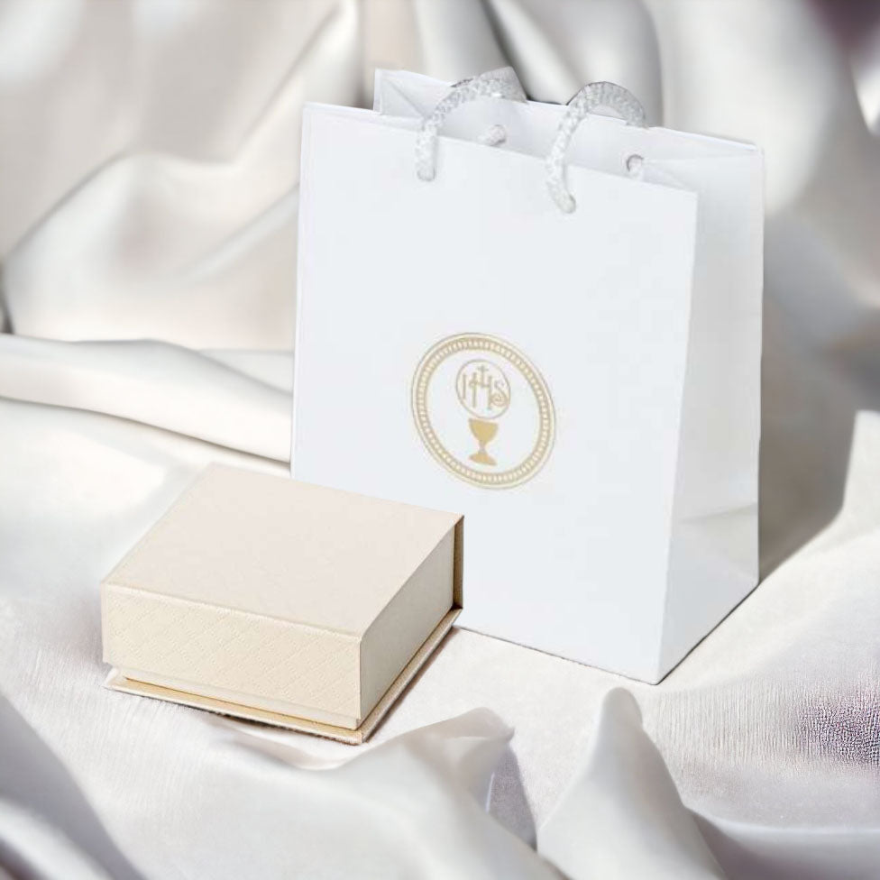 Pudełko Pamiątka Pierwszej Komunii Świętej - gotowe wzory