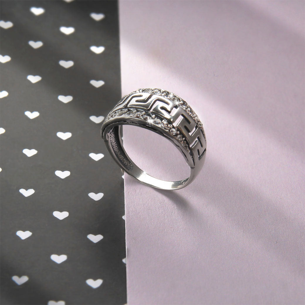 Pierścionek droga grecka