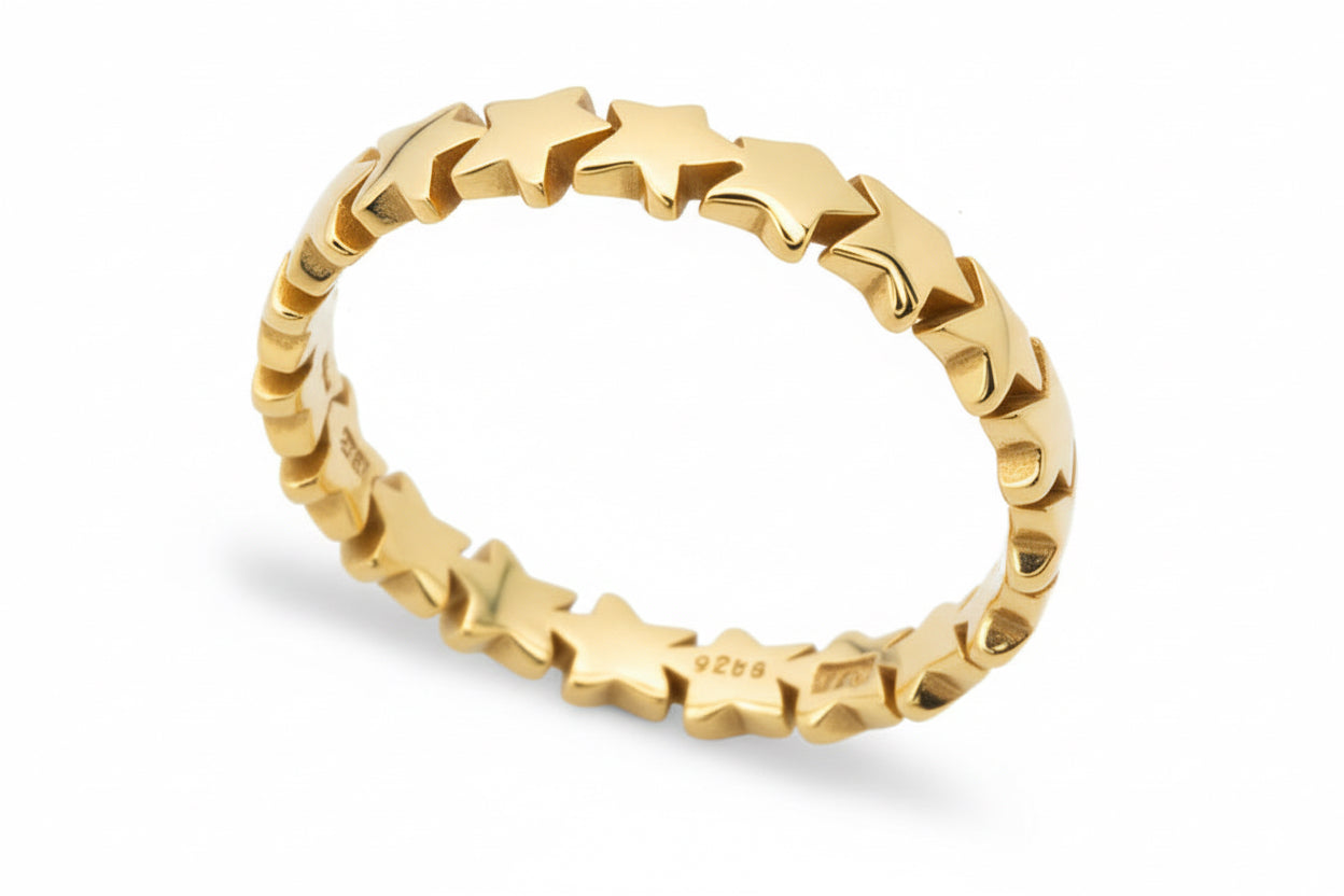 Obrączka do łączenia - gwiazdki