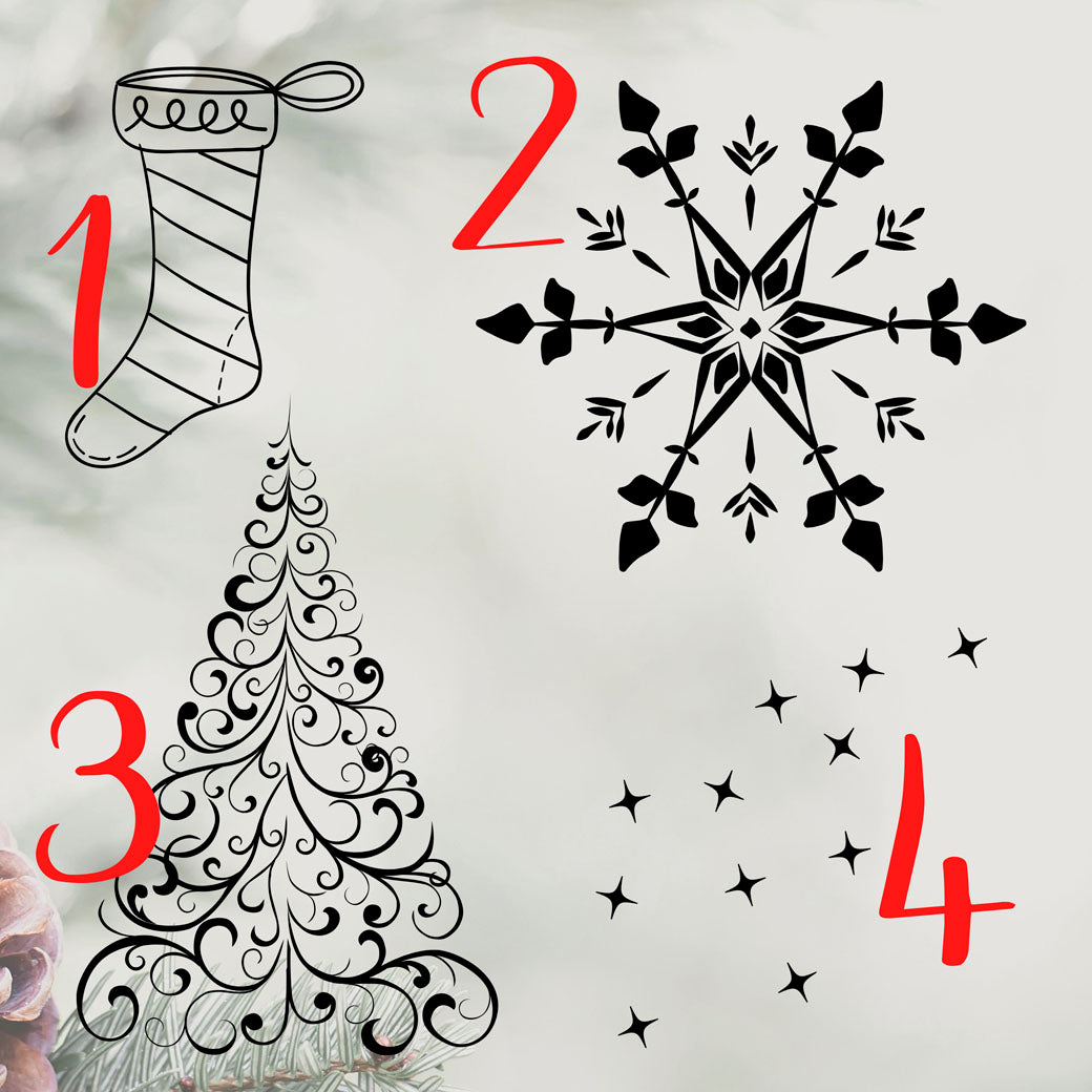 Pudełko prezentowe z grawerem - Święta Bożego Narodzenia