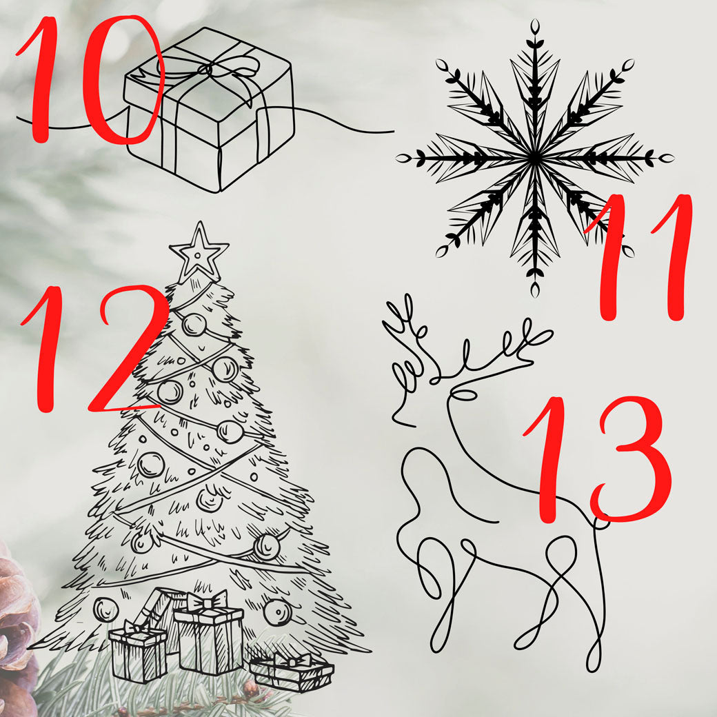 Pudełko prezentowe z grawerem - Święta Bożego Narodzenia