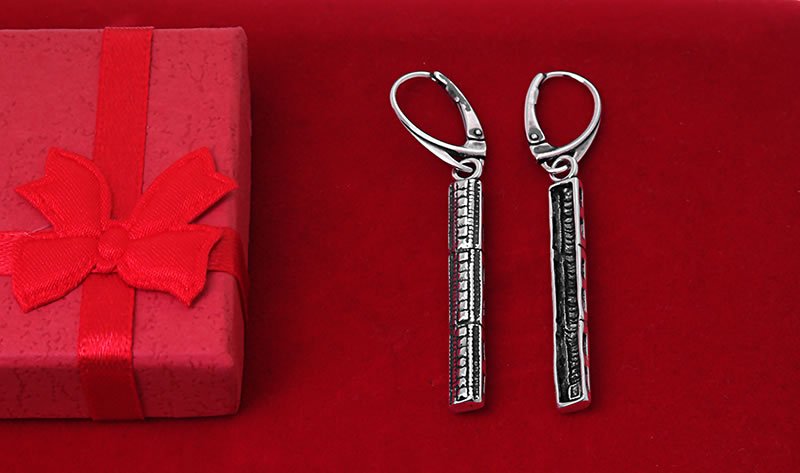 Kolczyki w stylu azteckim