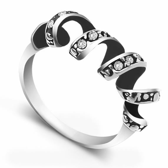 Pierścionek sprężyna