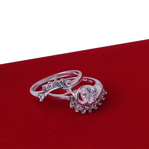 Pierścionek podwójny