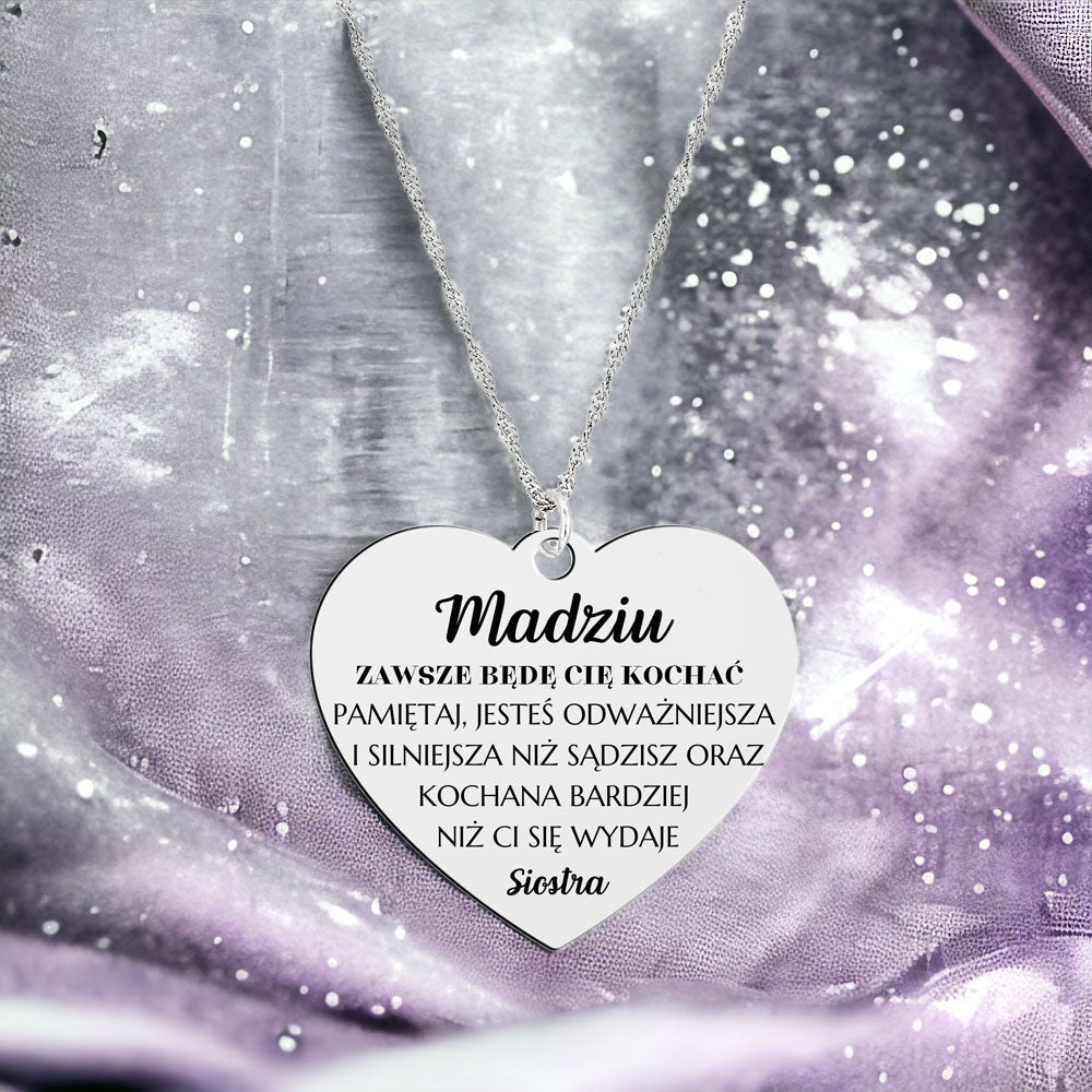Naszyjnik - Zawsze będę Cię kochać